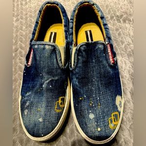 Authentic DSQUARED2 canvas shoes